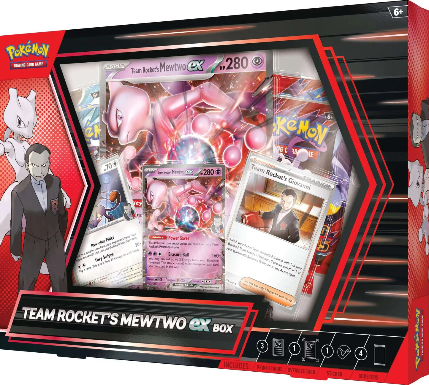 Image for Team Rocket's Mewtwo ex Box - Pokemon