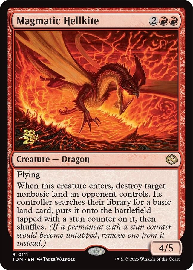 Image for Magmatic Hellkite (111) - Magic: The Gathering