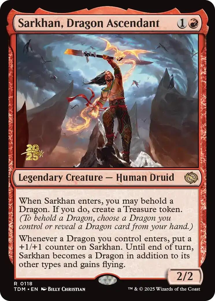 Image for Sarkhan, Dragon Ascendant (118) - Magic: The Gathering