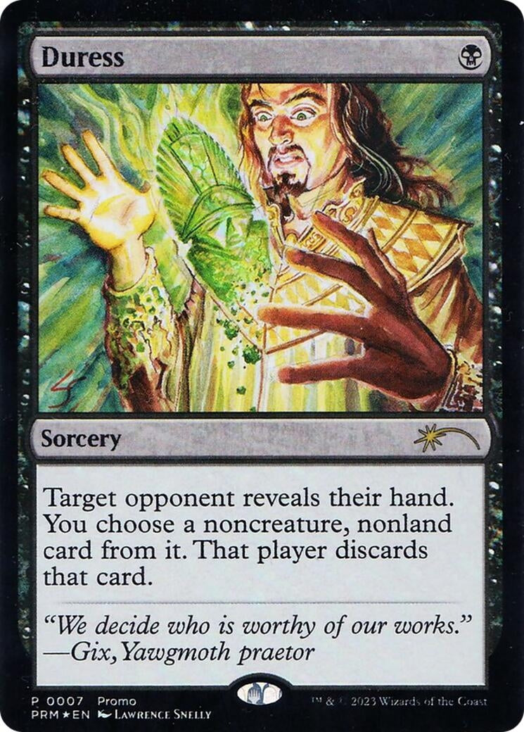 Image for Duress (Graphic Novel Insert) (7) - Magic: The Gathering