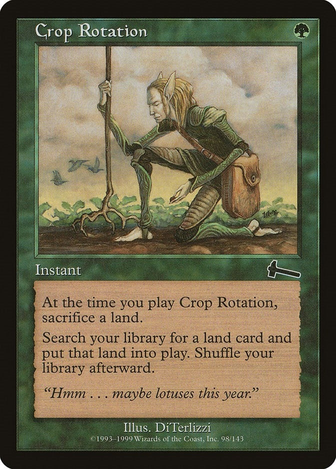 Image for Crop Rotation (98) - Magic: The Gathering
