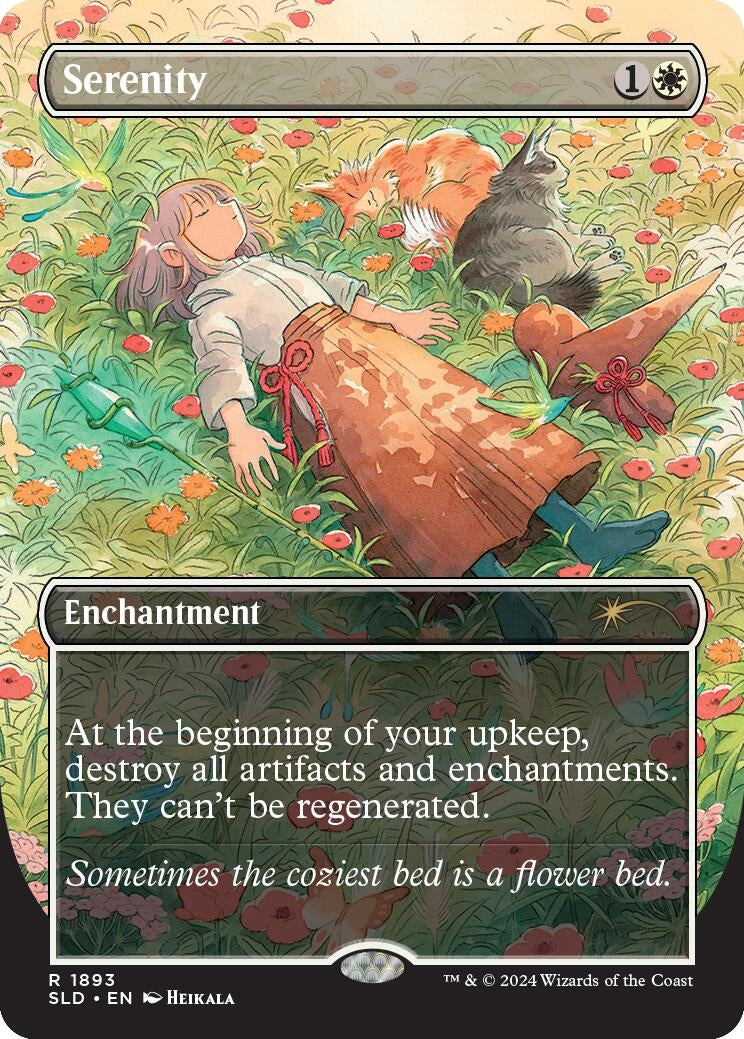 Image for Serenity (1893) - Magic: The Gathering