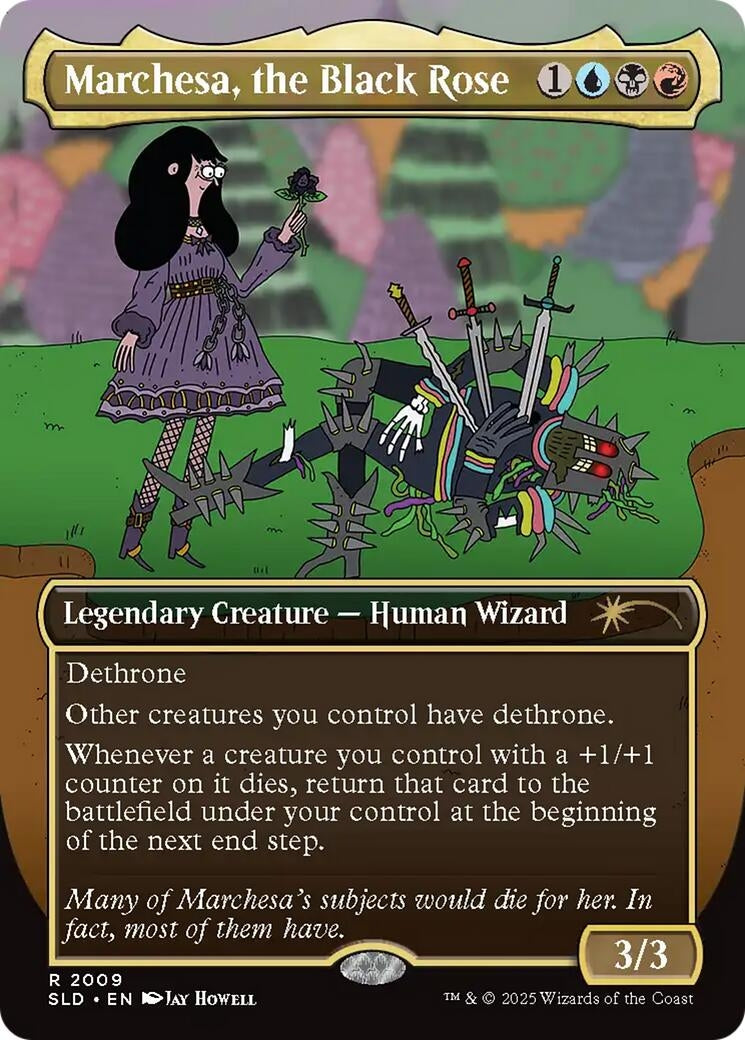 Image for Marchesa, the Black Rose (2009) - Magic: The Gathering