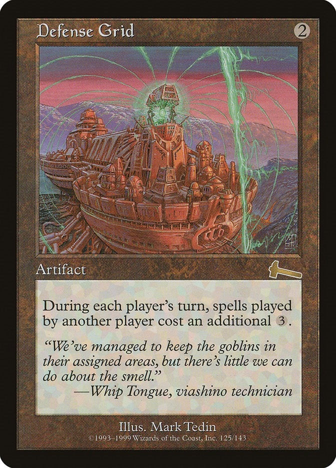 Image for Defense Grid (125) - Magic: The Gathering