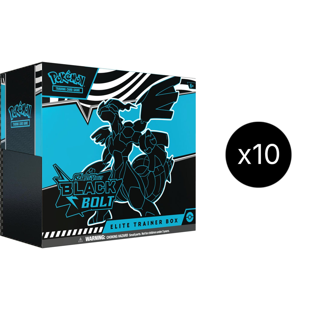 Image for Black Bolt Elite Trainer Box Case - Pokemon