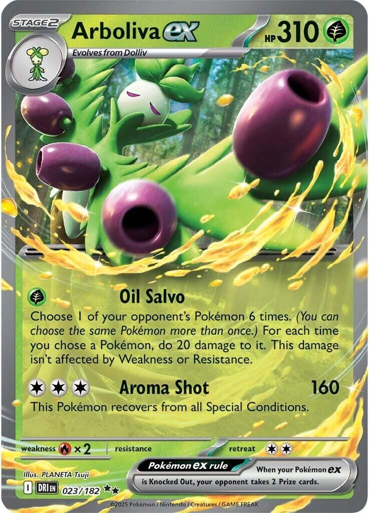 Image for Arboliva ex (023/182) (DRI) - Pokemon
