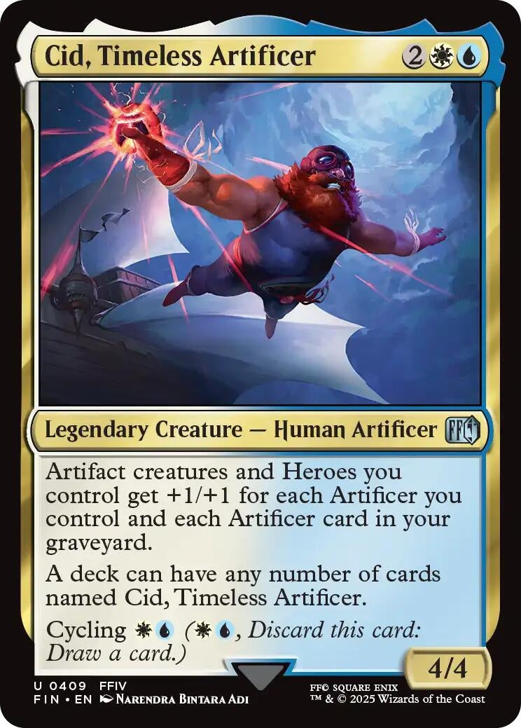 Image for Cid, Timeless Artificer (0409) (409) - Magic: The Gathering