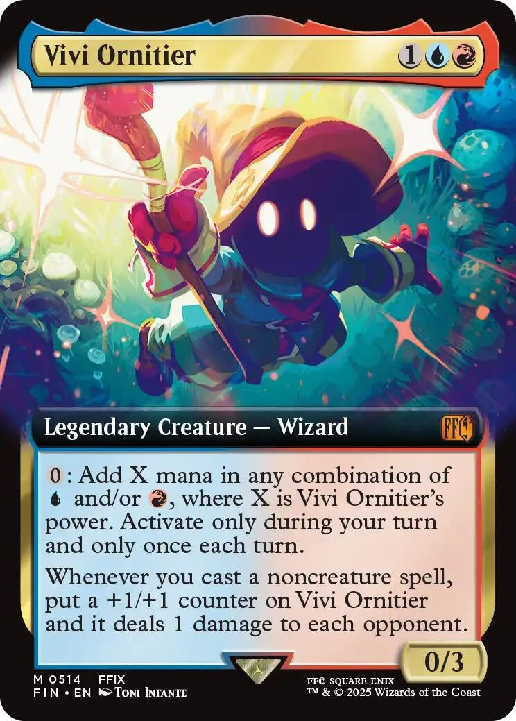 Image for Vivi Ornitier (Extended Art) (514) - Magic: The Gathering