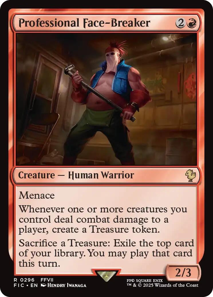 Image for Professional Face-Breaker (296) - Magic: The Gathering