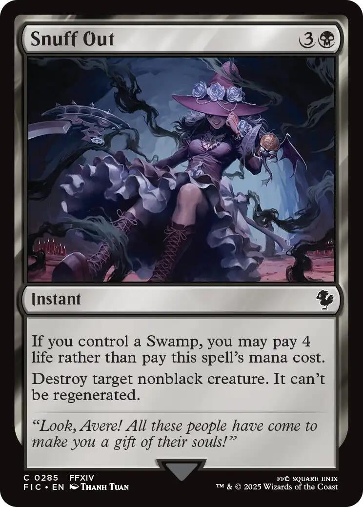 Image for Snuff Out (285) - Magic: The Gathering