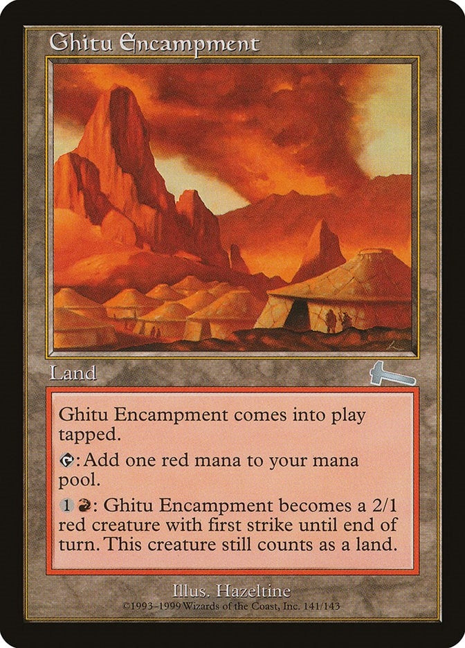 Image for Ghitu Encampment (141) - Magic: The Gathering
