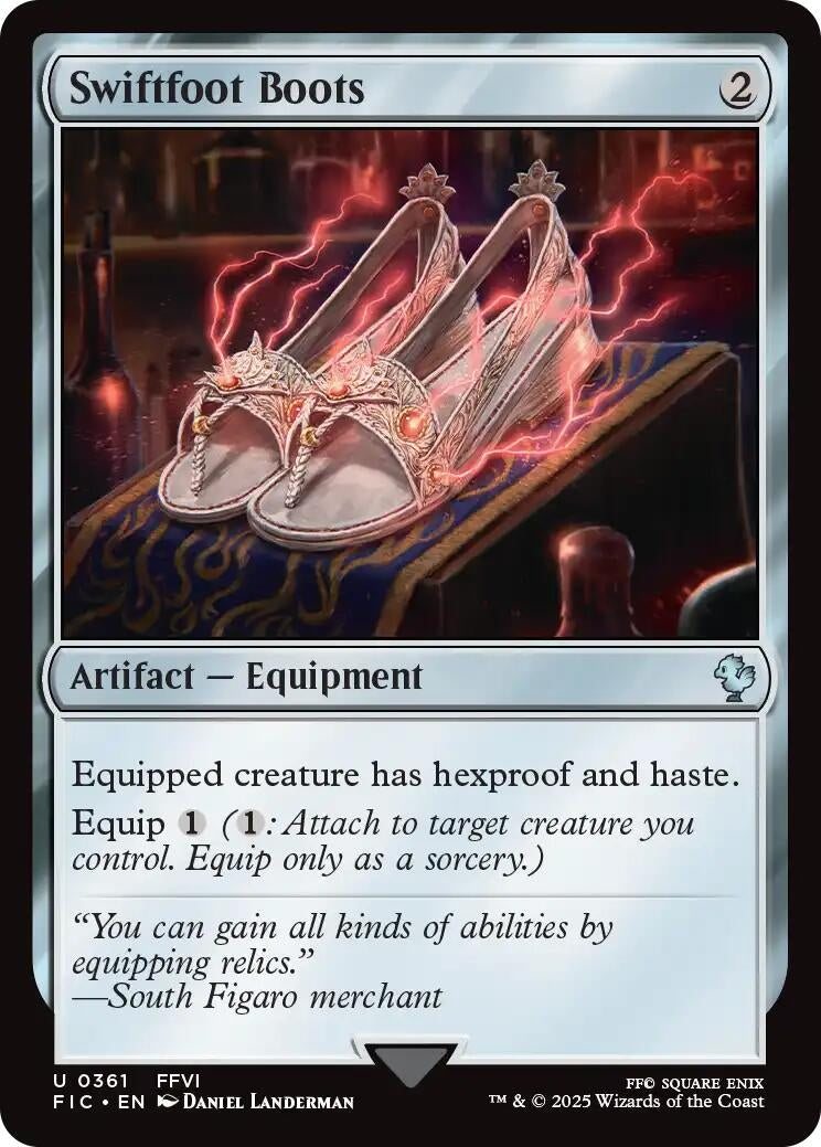 Image for Swiftfoot Boots (361) - Magic: The Gathering