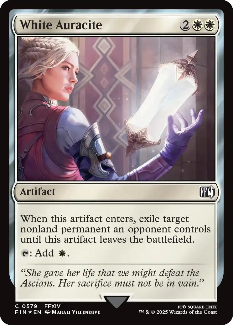 Image for White Auracite (Surge Foil) (579) - Magic: The Gathering