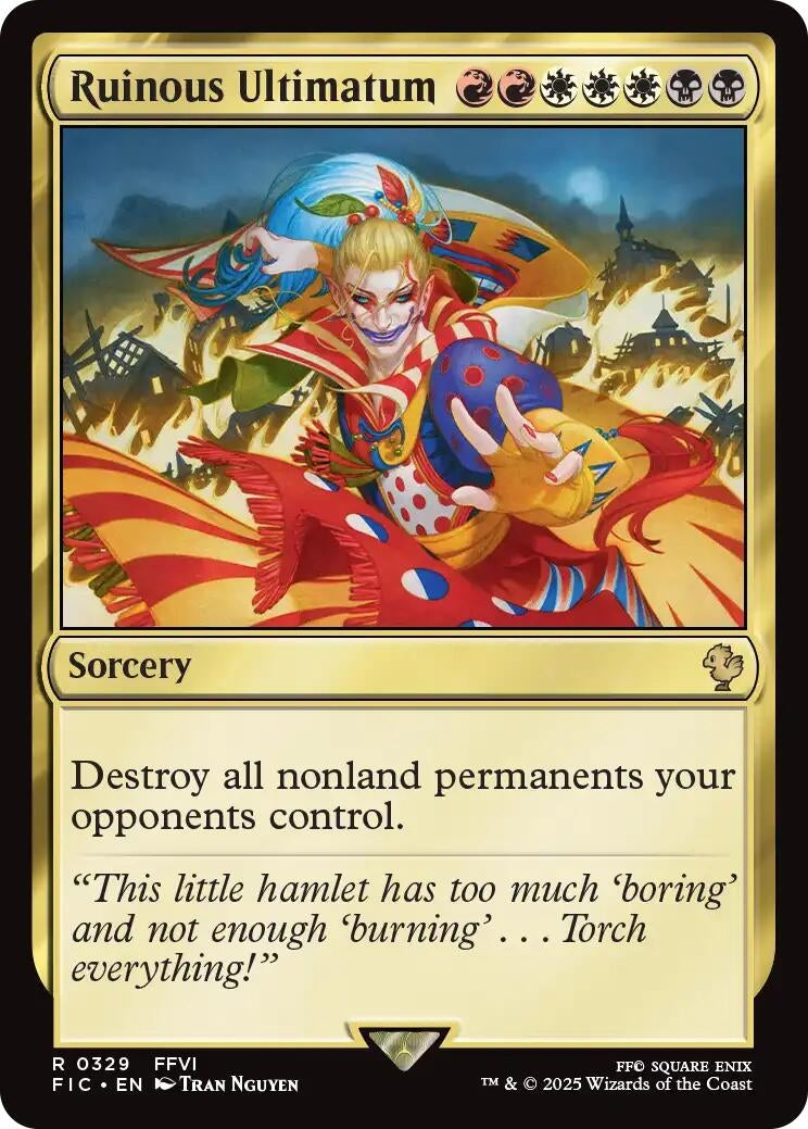Image for Ruinous Ultimatum (329) (FIC) - Magic: The Gathering