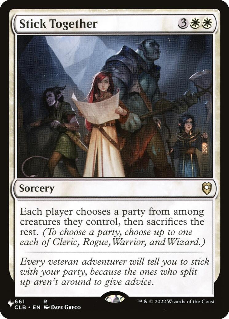 Image for Stick Together (661) (LIST) - Magic: The Gathering