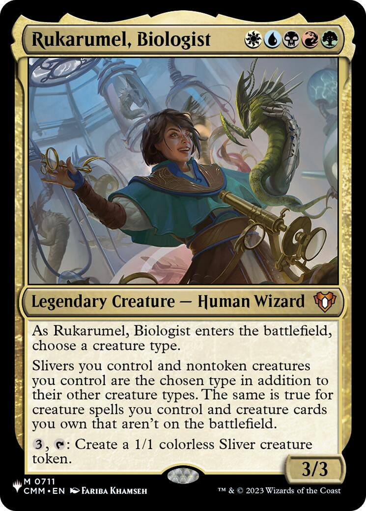 Image for Rukarumel, Biologist (711) (LIST) - Magic: The Gathering