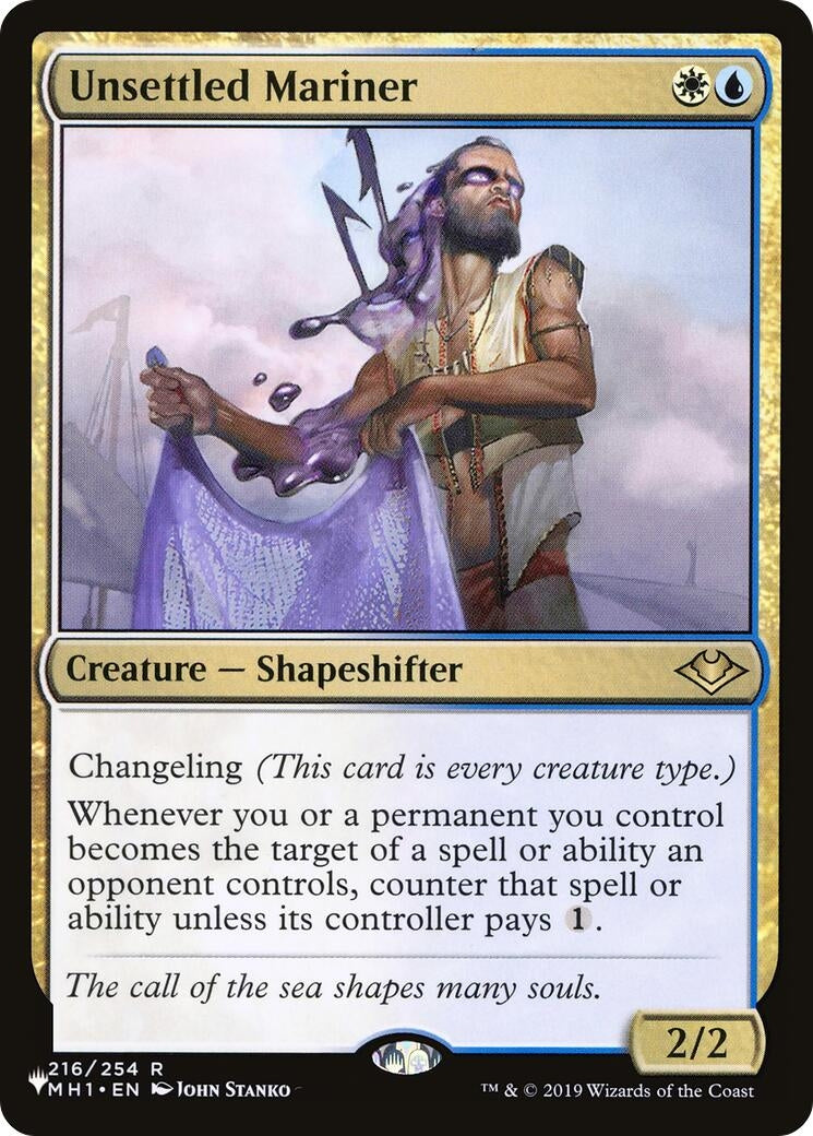 Image for Unsettled Mariner (216/254) (LIST) - Magic: The Gathering