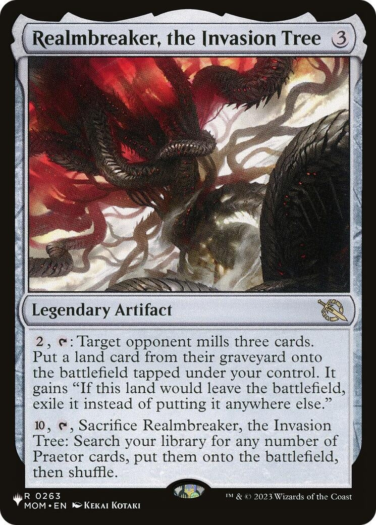 Image for Realmbreaker, the Invasion Tree (263) (LIST) - Magic: The Gathering