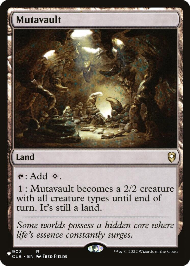 Image for Mutavault (903) (LIST) - Magic: The Gathering