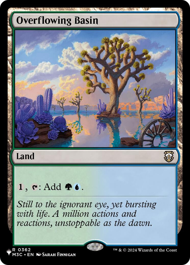 Image for Overflowing Basin (362) (LIST) - Magic: The Gathering