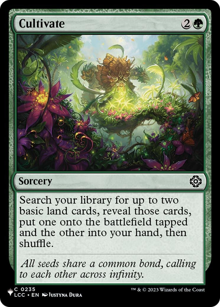 Image for Cultivate (LCC) (235) (LIST) - Magic: The Gathering