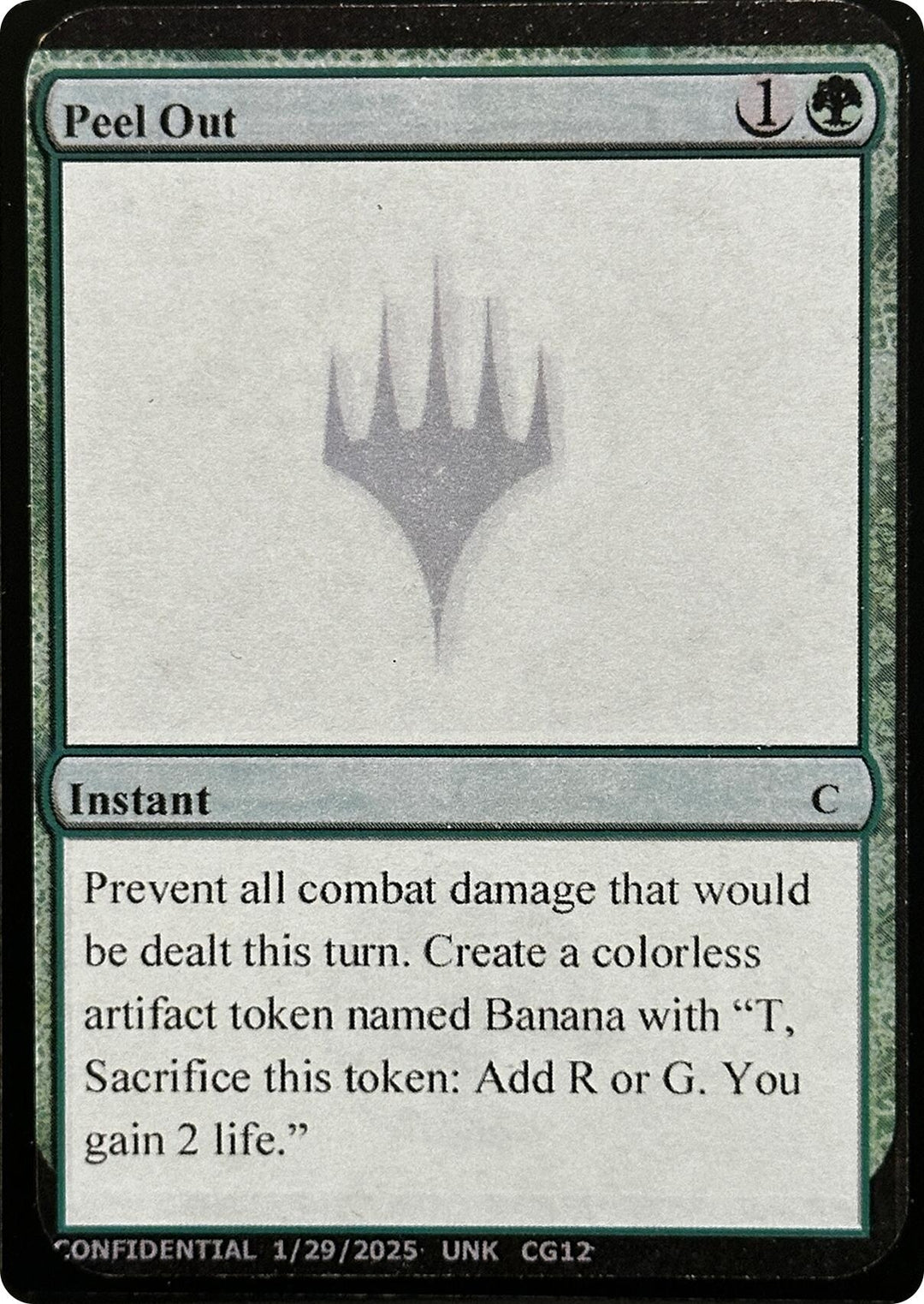 Image for Peel Out (UNK) - Magic: The Gathering