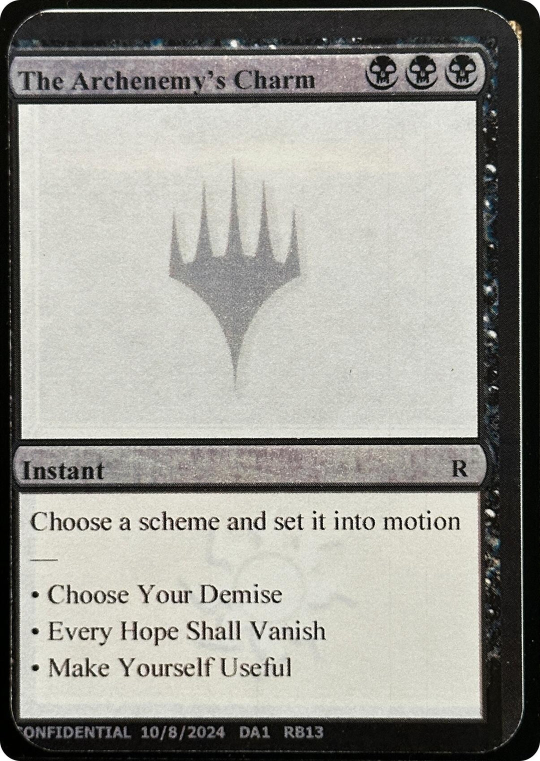 Image for The Archenemy's Charm (UNK) - Magic: The Gathering