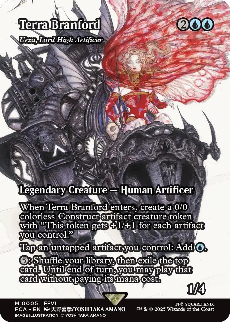 Image for Terra Branford - Urza, Lord High Artificer (Showcase) (5) - Magic: The Gathering