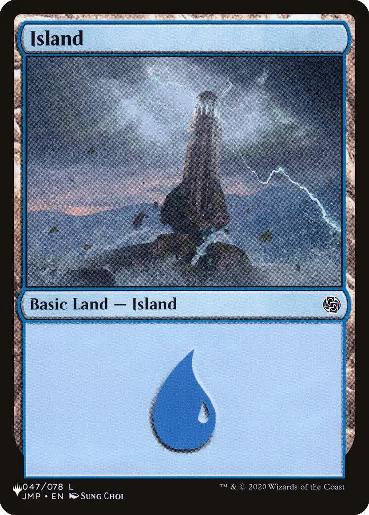 Image for Island (047) (JMP) (047/078) (LIST) - Magic: The Gathering