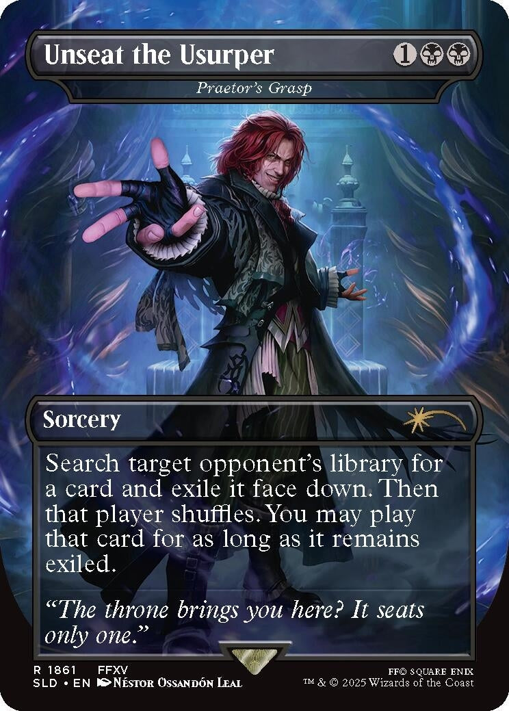 Image for Unseat the Usurper - Praetor's Grasp (1861) - Magic: The Gathering