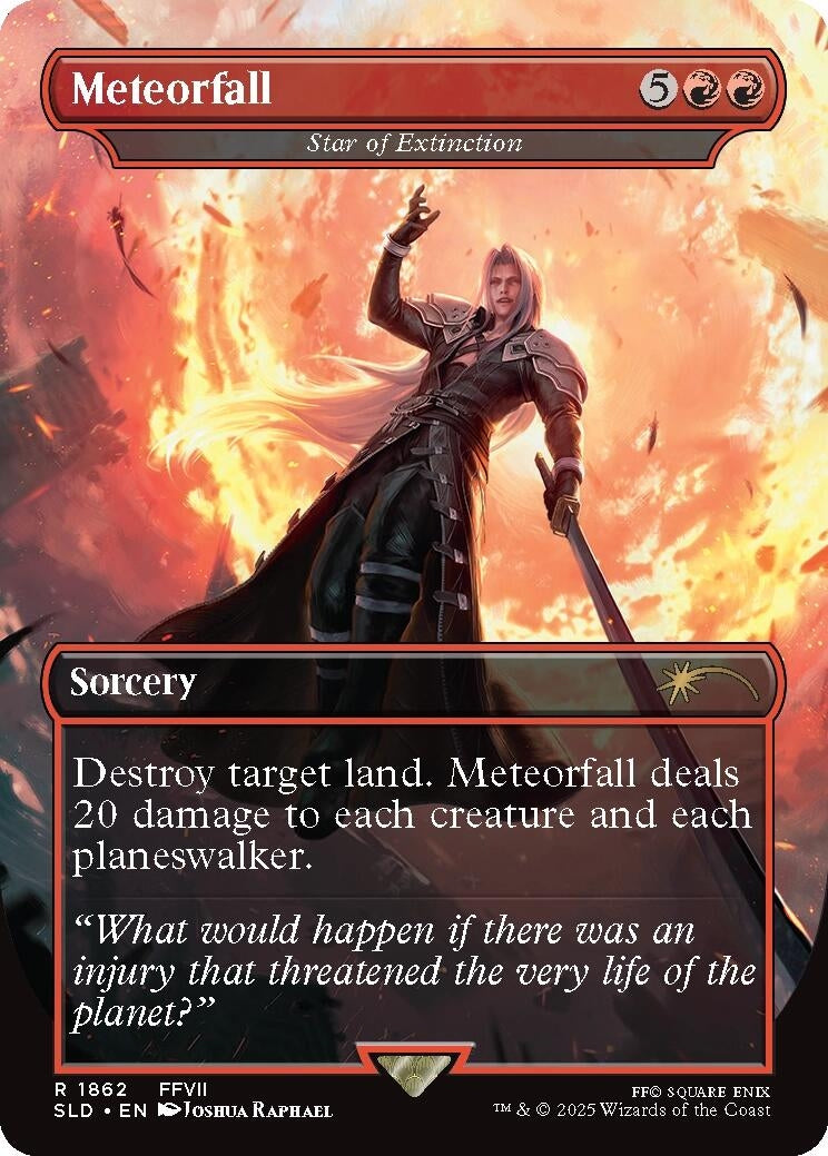 Image for Meteorfall - Star of Extinction (1862) - Magic: The Gathering