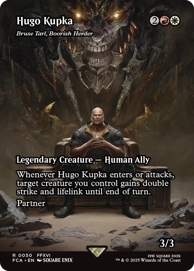 Image for Hugo Kupka - Bruse Tarl, Boorish Herder (Showcase) (50) - Magic: The Gathering