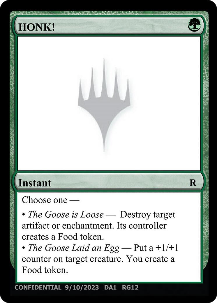 Image for HONK! (UNK) - Magic: The Gathering