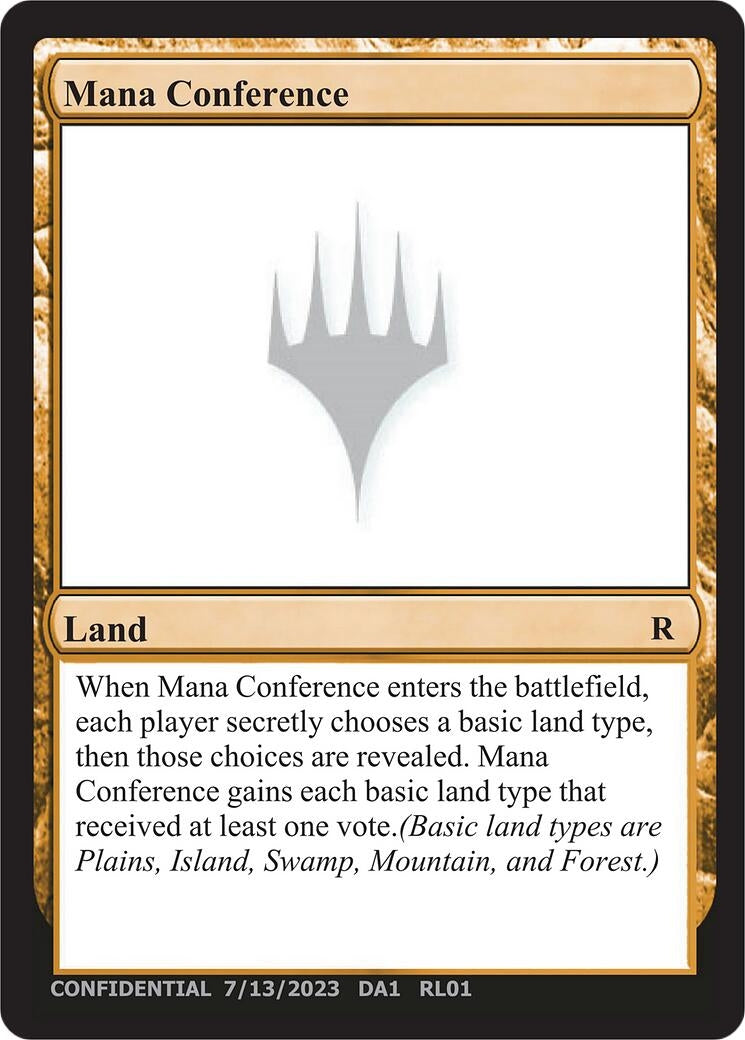Image for Mana Conference (UNK) - Magic: The Gathering