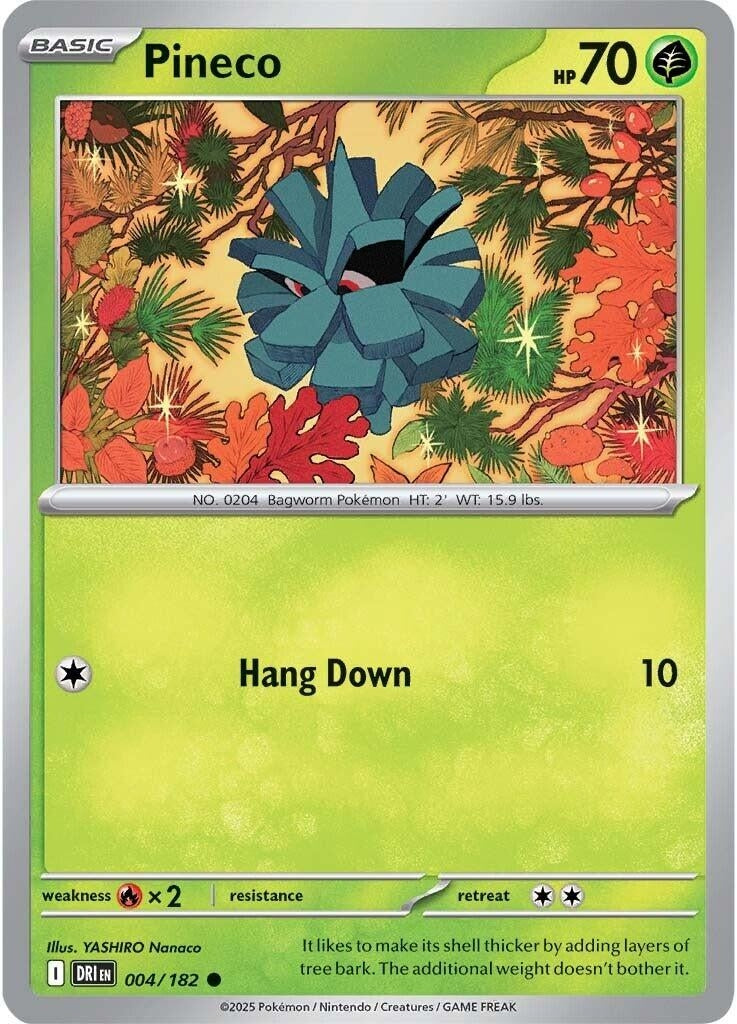 Image for Pineco (004/182) (DRI) - Pokemon