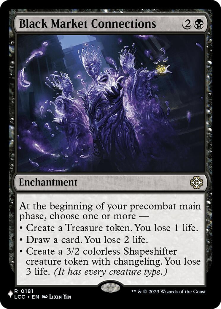 Image for Black Market Connections (181) - Magic: The Gathering