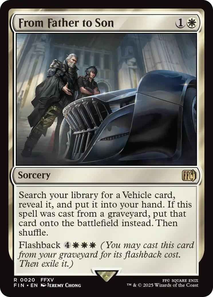 Image for From Father to Son (20) - Magic: The Gathering