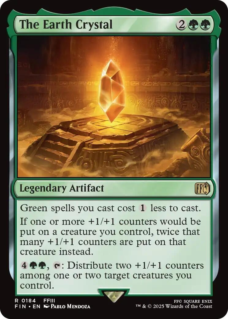 Image for The Earth Crystal (184) (FIN) - Magic: The Gathering
