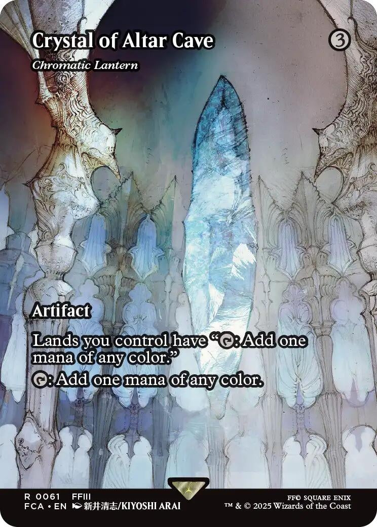 Image for Crystal of Altar Cave - Chromatic Lantern (Showcase) (61) - Magic: The Gathering