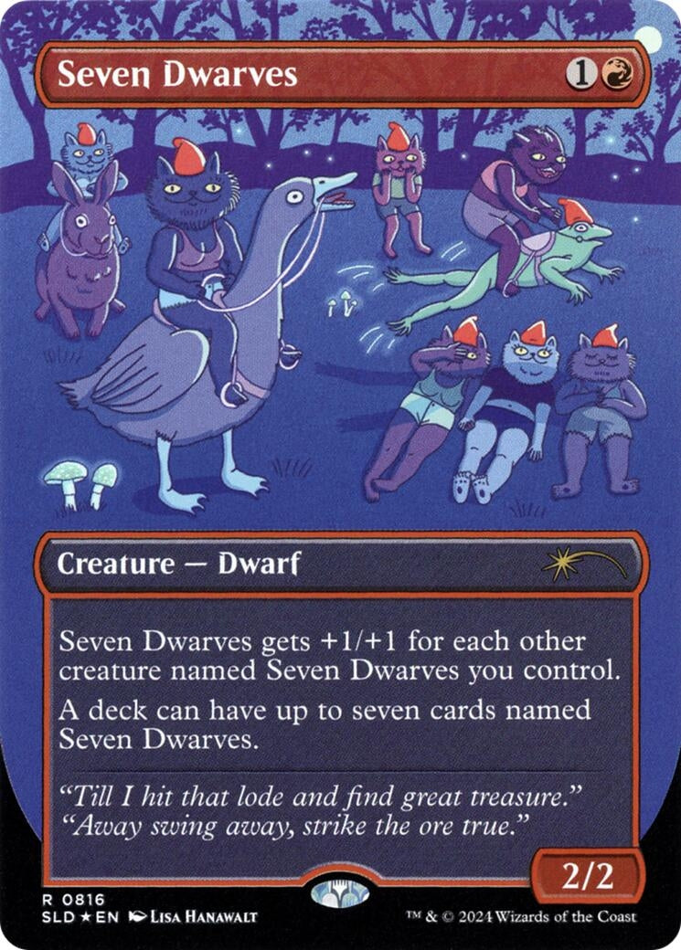 Image for Seven Dwarves (0816) (816) - Magic: The Gathering