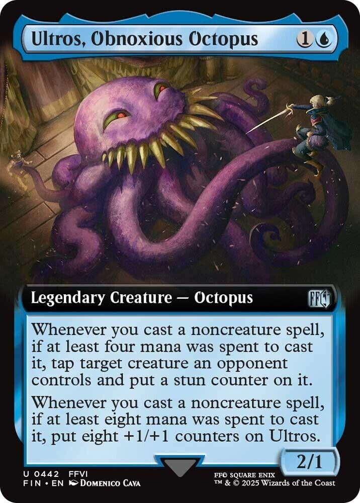 Image for Ultros, Obnoxious Octopus (Extended Art) (442) - Magic: The Gathering