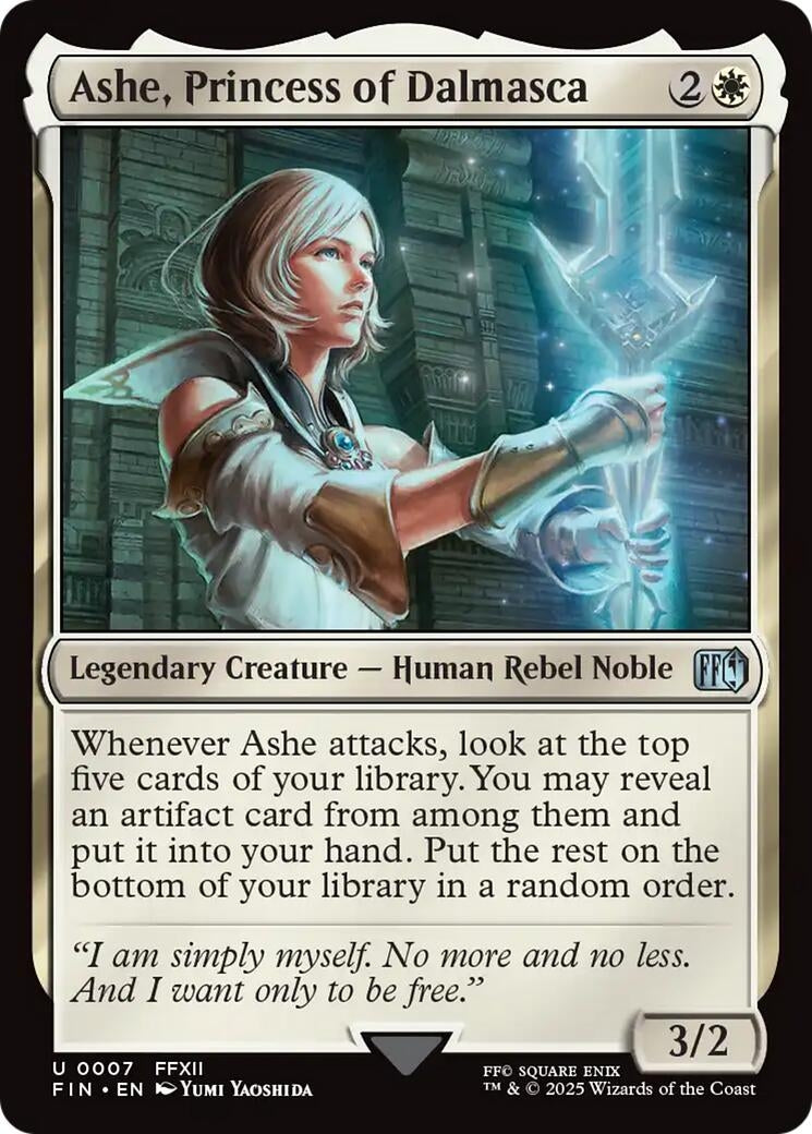 Image for Ashe, Princess of Dalmasca (7) - Magic: The Gathering