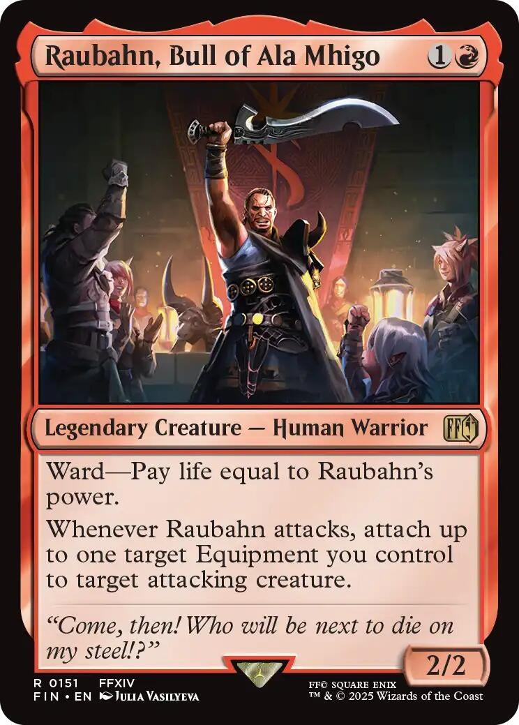 Image for Raubahn, Bull of Ala Mhigo (151) - Magic: The Gathering