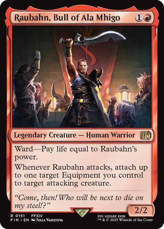 Image for Raubahn, Bull of Ala Mhigo (151) - Magic: The Gathering