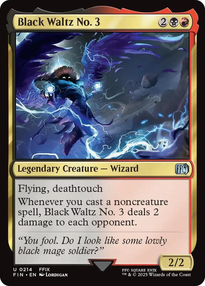 Image for Black Waltz No. 3 (214) - Magic: The Gathering