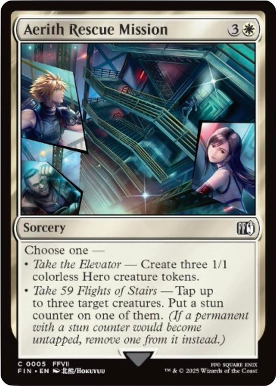 Image for Aerith Rescue Mission (5) (FIN) - Magic: The Gathering