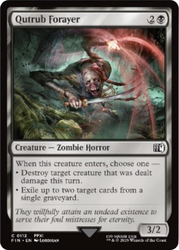 Image for Qutrub Forayer (112) - Magic: The Gathering