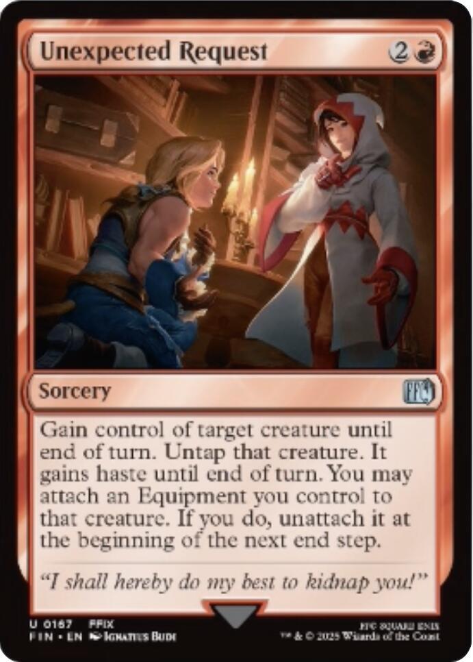 Image for Unexpected Request (167) - Magic: The Gathering