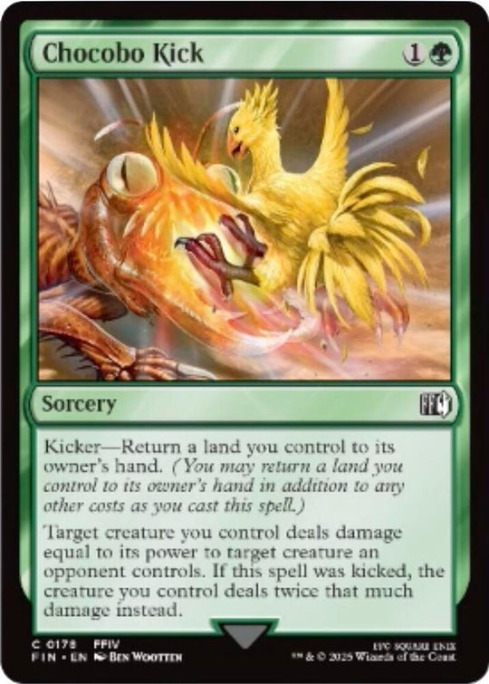 Image for Chocobo Kick (178) - Magic: The Gathering