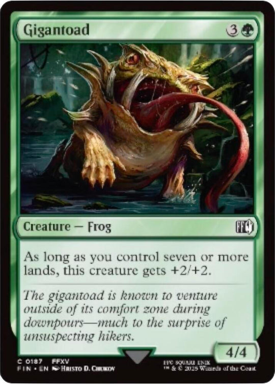 Image for Gigantoad (187) - Magic: The Gathering